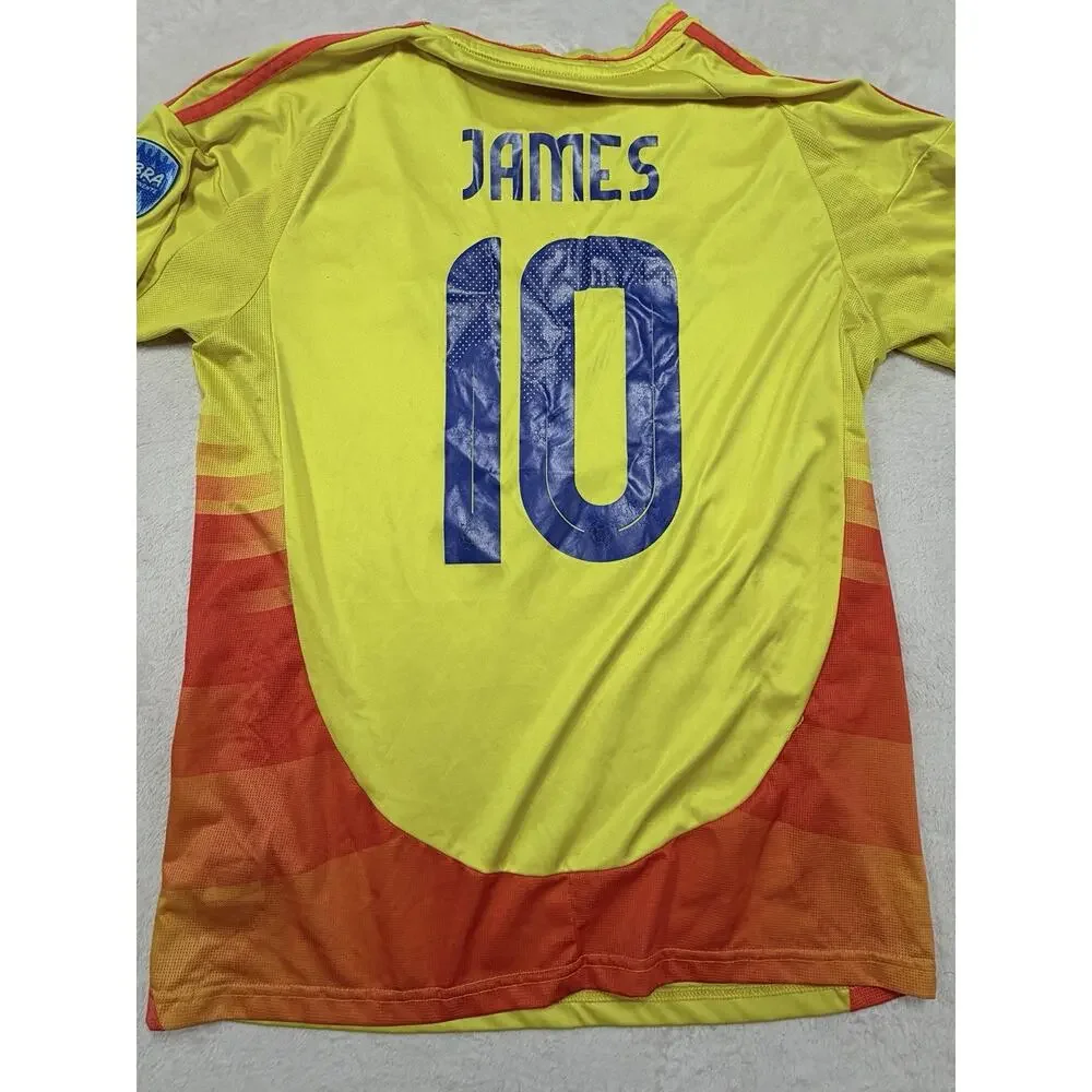 Adidas Colombia James Rodriguez 10 Copa America Jersey Mens Blokecore Sz Lg